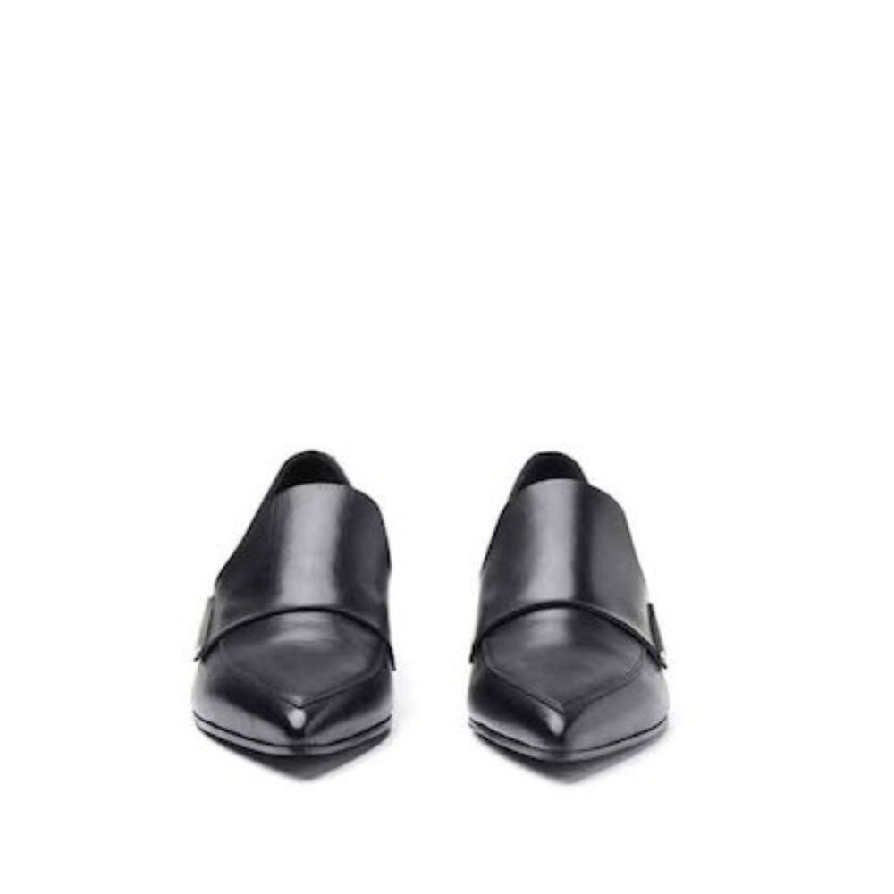 Vic Matie Moccasins with Metallic Block Heel - Picture 6 of 7